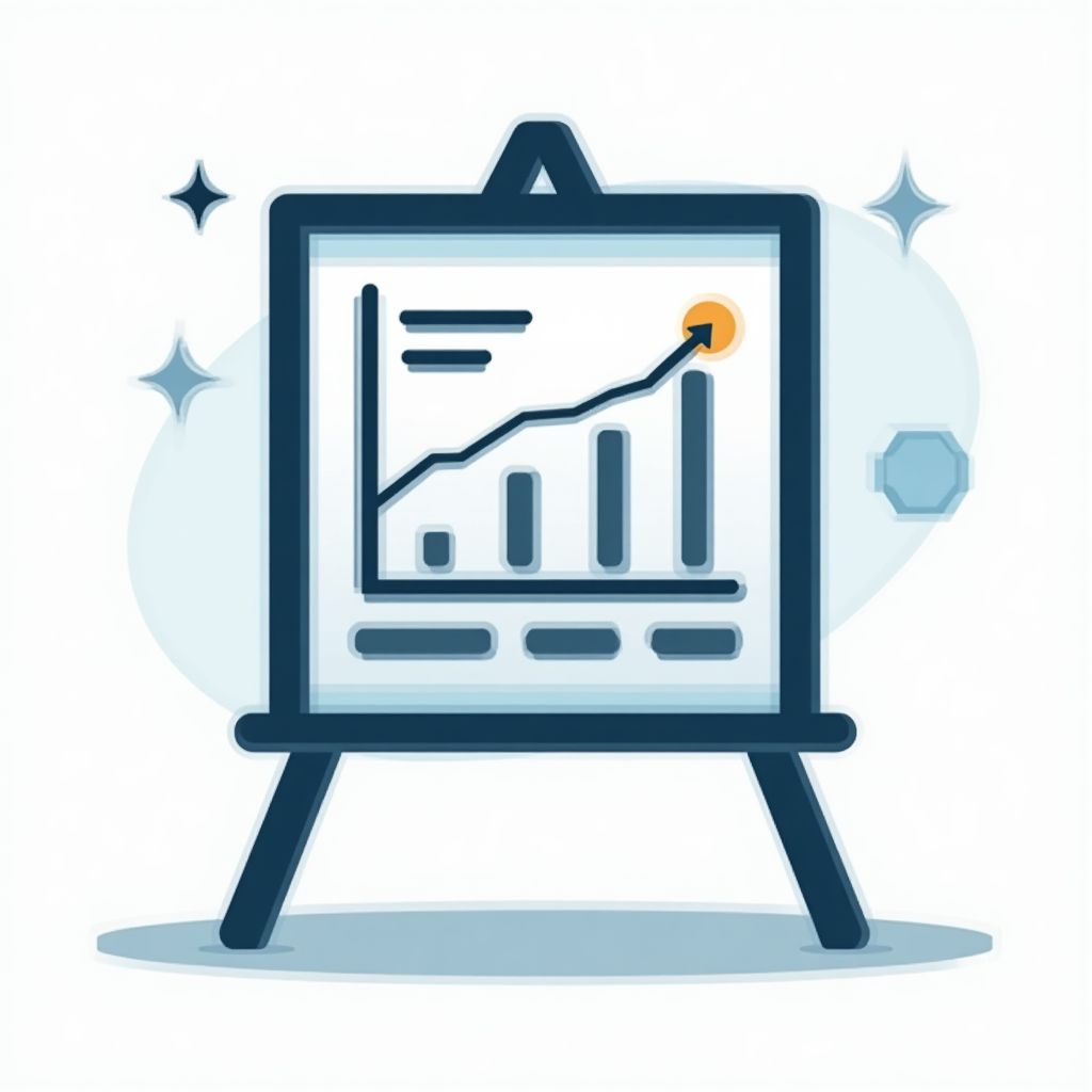 Ícono de tecnología predictiva