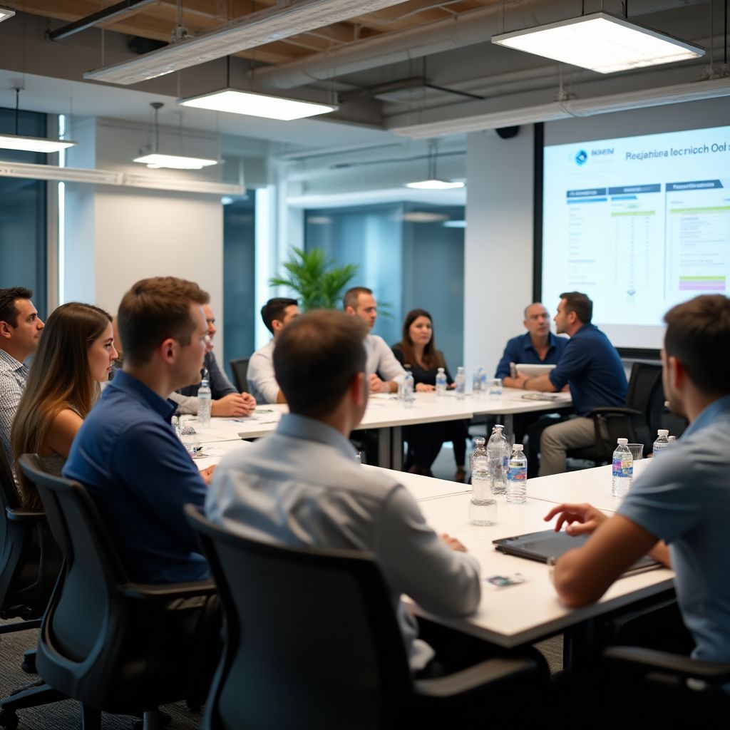 Capacitación a equipo de clientes