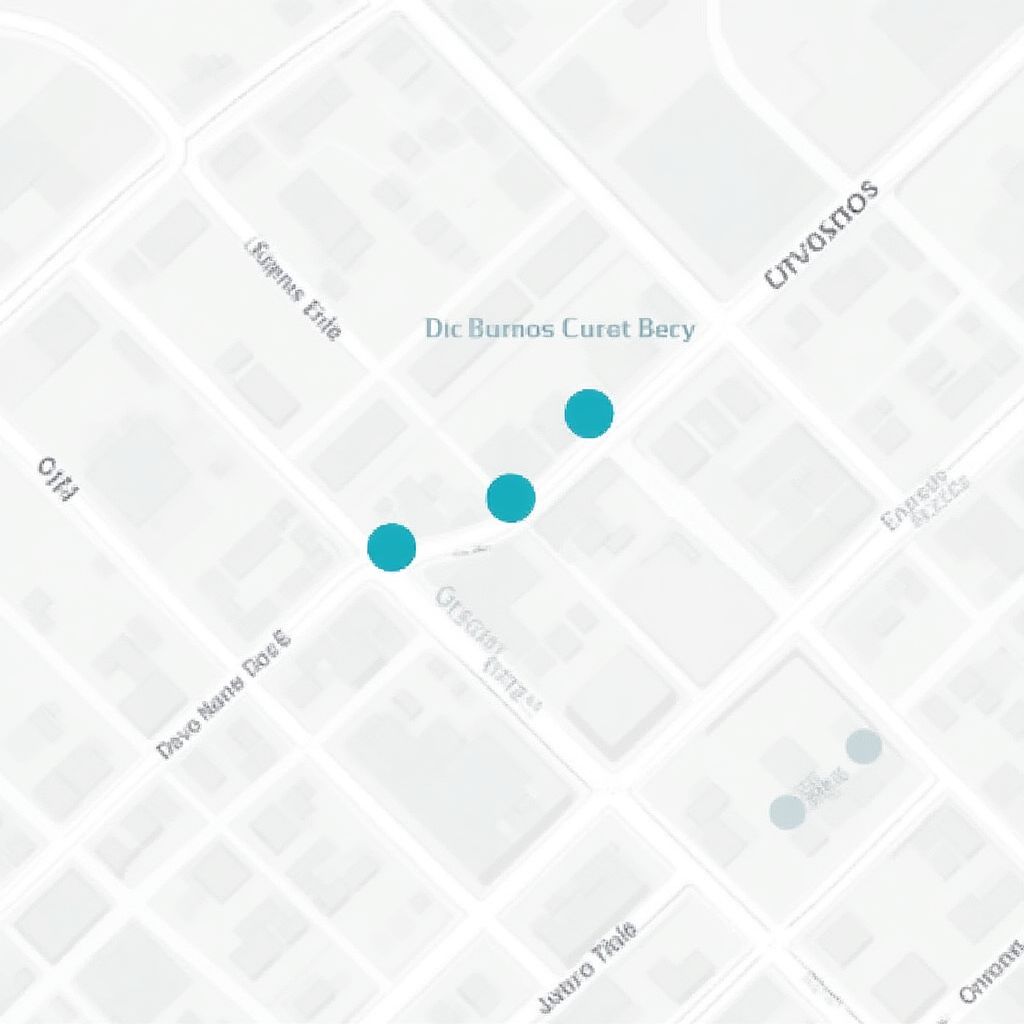 Mapa de ubicación de oficinas en Buenos Aires